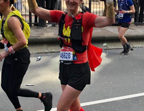 Our CEO Hannah ran London Marathon for Youth Concern
