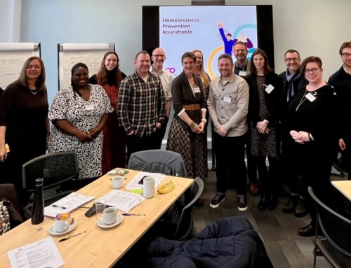 Explaining the importance of homelessness prevention to funders