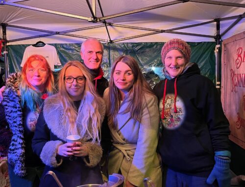 Mulled cider all round