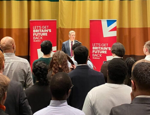 Trustee Tom hears shadow Prime Minister Kier Starmer MP’s youth plans