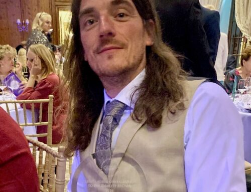 ‘Outstanding contribution to the charity sector’ award for Trustee Tom